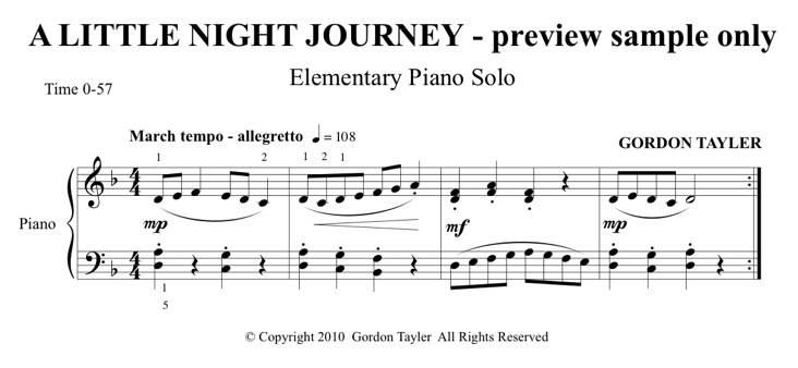 006_A_LITTLE_NIGHT_JOURNEY_elementary_piano_solo_preview_sample