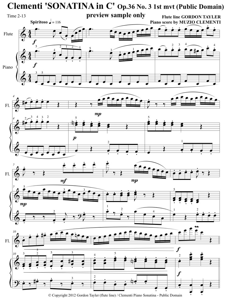 095_CLEMENTI_SONATINA_Op_36_No_3_1st_mvt_+_Gordon_Tayler's_flute_line_preview_sample