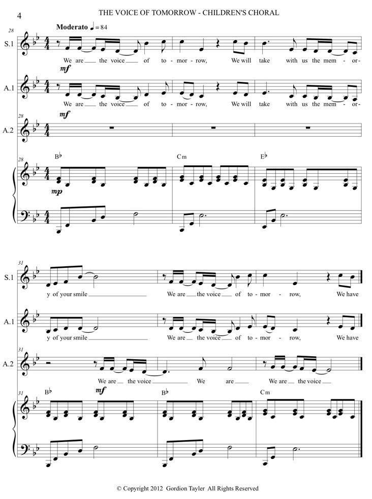 The Voice of Tomorrow