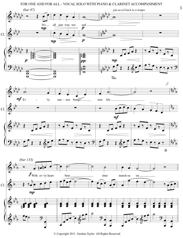 For One and for All (Luke’s song)