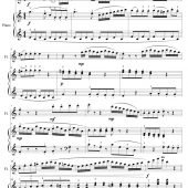 Clementi Sonatina in C Op.36 No. 3 1st mvt (public domain) with added flute solo