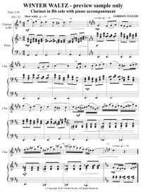 Winter Waltz (clarinet in Bb)